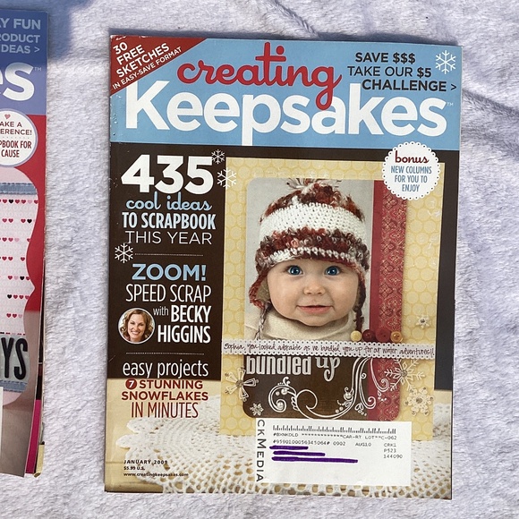 8 Creating Keepsakes Crafting Scrapbook Magazines - Picture 9 of 11